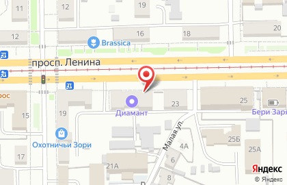 Магазин 888 на проспекте Ленина на карте