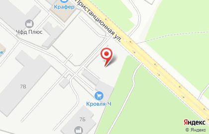Бункер на Пристанционной улице на карте