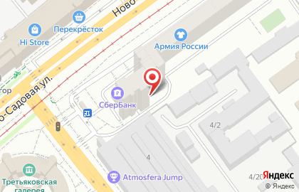 Синай на Ново-Садовой улице на карте
