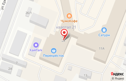 Служба доставки еды Farfor на Заводской улице на карте