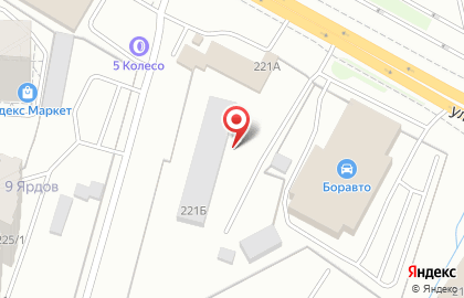 Транспортная компания Главтрасса в Советском районе на карте
