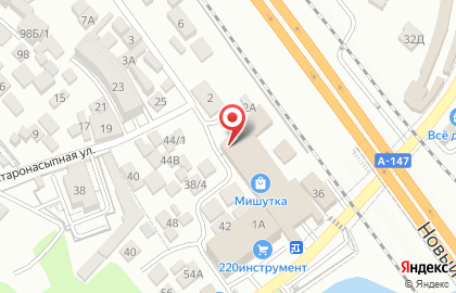 Закусочная на Авиационной улице на карте