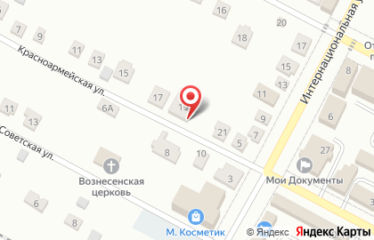 Магазин автозапчастей Контакт на Красноармейской улице на карте