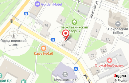 Продуктовый магазин в Санкт-Петербурге на карте
