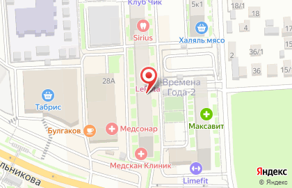 Фабрика натяжных потолков Арт-Комплект на карте