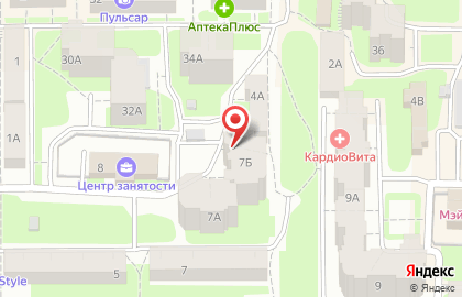 Интуиция на Ново-Киевской улице на карте