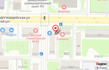 Цветочный магазин Роза Плаза на Партизанской улице на карте