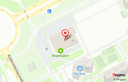 Салон красоты Калипсо на Комсомольском проспекте на карте