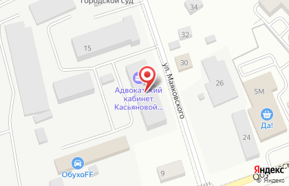Автосервис и шиномонтаж ОбухоFF-9А на карте