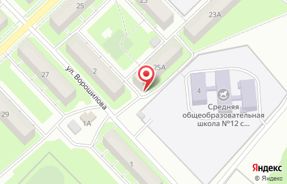 Продуктовый магазин в Москве на карте