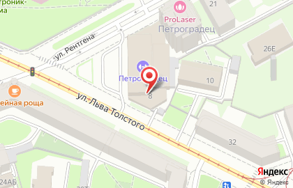 Бассейн Дома Физической Культуры Петроградец на карте