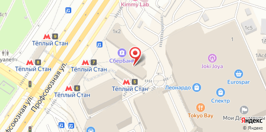 Ортопедический салон ОРТЕКА Теплый Стан на карте