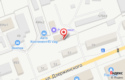 Торгово-производственная компания АрмРесурс на улице Дзержинского на карте