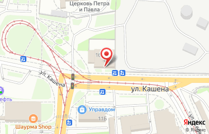Торгово-сервисная компания Рогачев и К на улице Кашена на карте