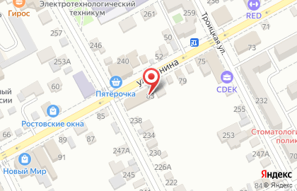 Магазин мебели Pohjanmaan на улице Ленина на карте