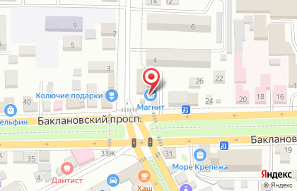 Банкомат СберБанк в Ростове-на-Дону на карте