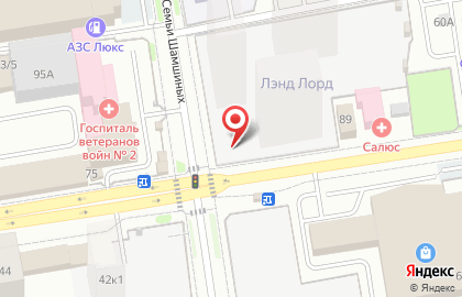 Торговая компания, ИП Белов Е.Ф. на улице Семьи Шамшиных на карте