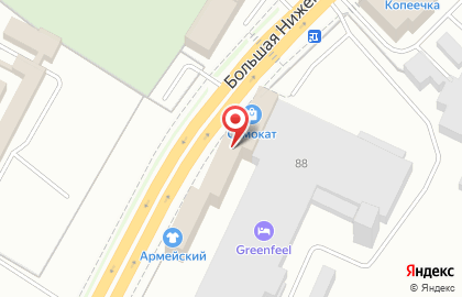Многопрофильная фирма Монострой на Большой Нижегородской улице на карте