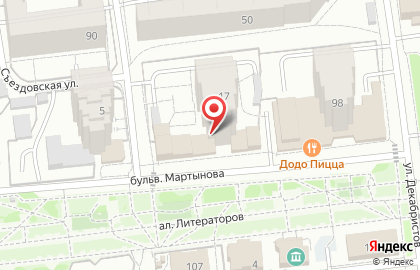 ОАО Банкомат, АКБ Абсолют Банк в Центральном округе на карте