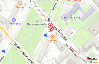 Магазин Цветы в Хабаровске на карте
