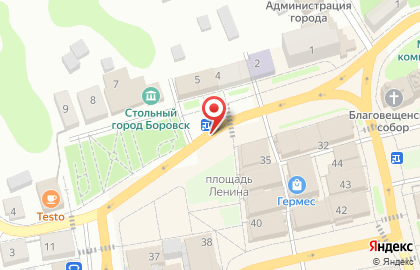 Ремонт стиральных машин в Боровске на карте