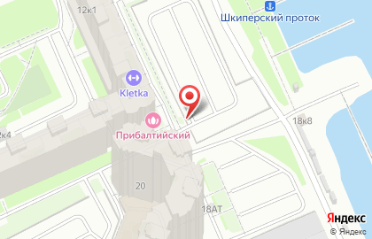 Автостоянка в Санкт-Петербурге на карте