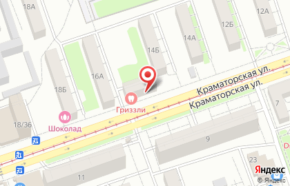 Агентство недвижимости Дельта на Краматорской улице на карте
