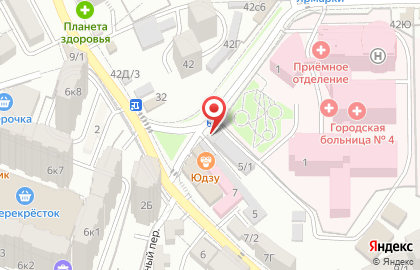 Модус на Туапсинской улице на карте