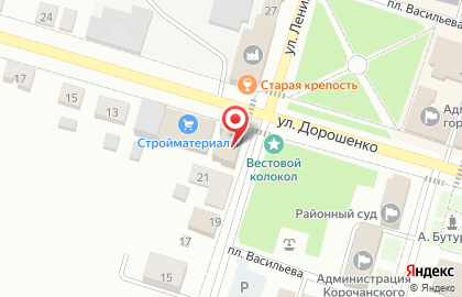 Центр бухгалтерского обслуживания и материально-технического обеспечения учреждений культуры Корочанского района на карте
