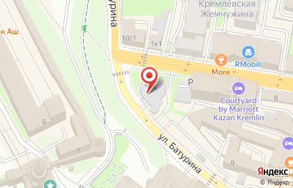 Платная парковка, Вахитовский район на улице Карла Маркса на карте