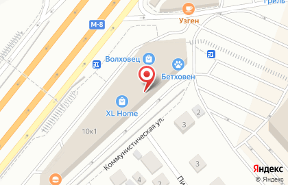 Салон напольных покрытий и дверей Олимп паркета на Коммунистической улице на карте