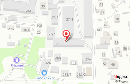 Торгово-производственная компания Алфей в Железнодорожном районе на карте