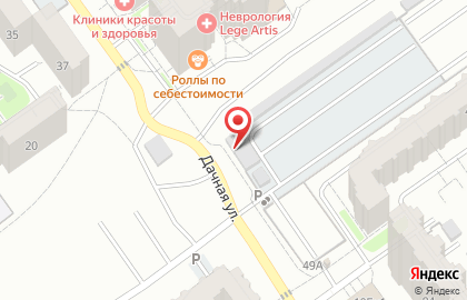 Шиномонтажная мастерская 5колесо в Железнодорожном районе на карте