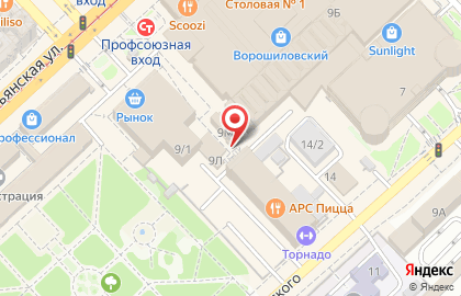 Киберспортивная арена Cyber Arena Volgograd на Рабоче-Крестьянской улице на карте