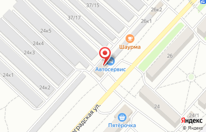 Автосервис АвтоСпец56 на Волгоградской улице на карте