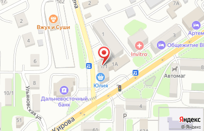 Магазин постельного белья ClassTex.Ru во Владивостоке на карте