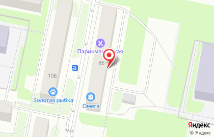 Магазин товаров для дома Омега на карте