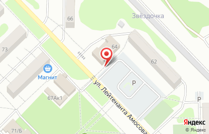 Банкомат ВТБ в Новосибирске на карте