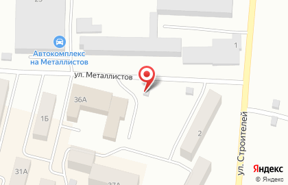 Автостоянка на ул. Строителей (г. Среднеуральск), 2а на карте