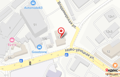 Олимп на Новоурицкой улице на карте