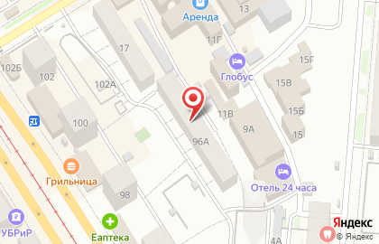 Клининговая компания А КЛИНИНГ в Октябрьском районе на карте