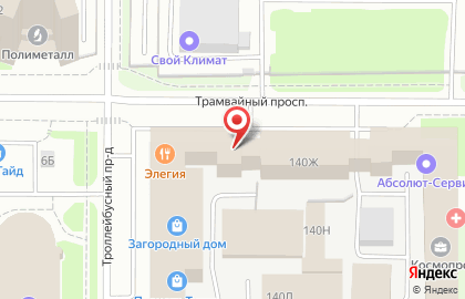 Холдинговая компания Дом Бизнес Строй на Ленинском проспекте на карте