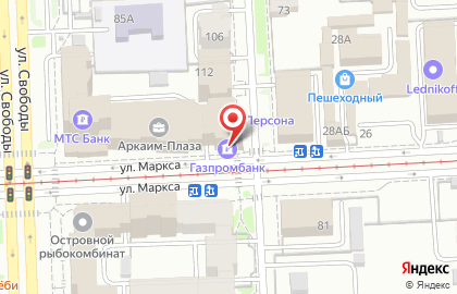 Аррива на Красноармейской улице на карте