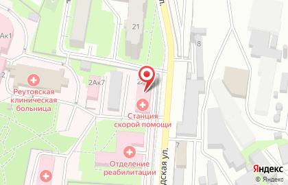 Скорая медицинская помощь на улице Ленина на карте