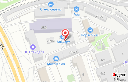 Автомойка в Москве на карте