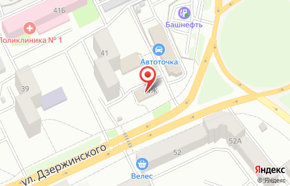 Магазин Красное & Белое в Кургане на карте