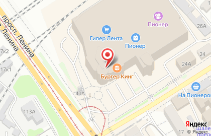 Тренажёрный зал Рельеф в Октябрьском районе на карте