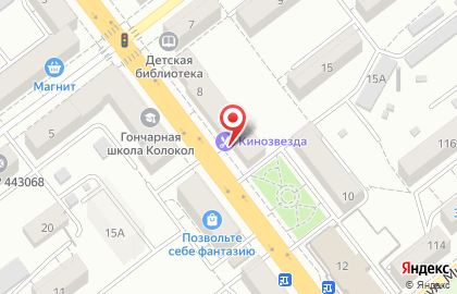 Салон красоты Кинозвезда на проспекте Масленникова на карте