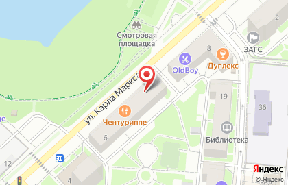 Магазин Банди-игрушка на улице Карла Маркса на карте