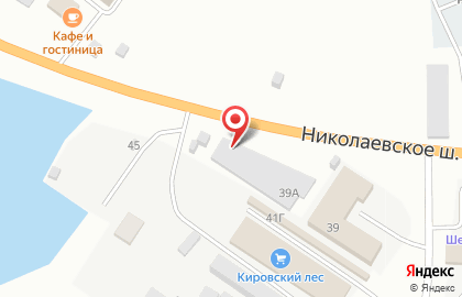 Магазин кондитерских изделий на Николаевском шоссе на карте